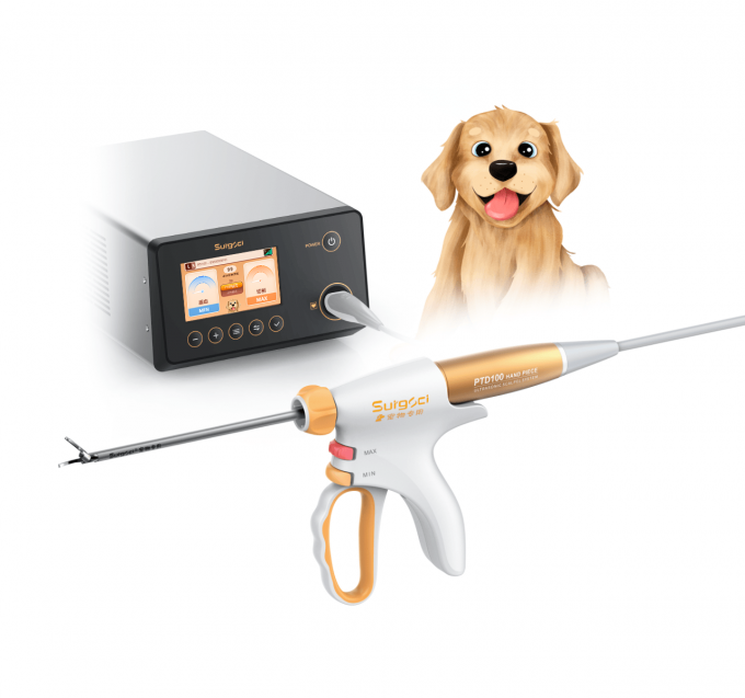 Système ultrasonique Hemostasis de scalpel de chirurgie de Laparoscope pour l'usage vétérinaire 1