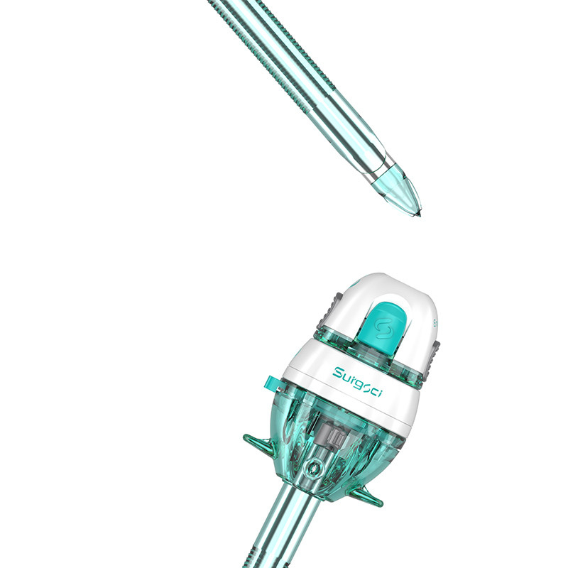 Surgsci Medical Ltd. CE Certifié pointe optique Trocars Laparoscopiques jetables pour les chirurgies Laparoscopiques