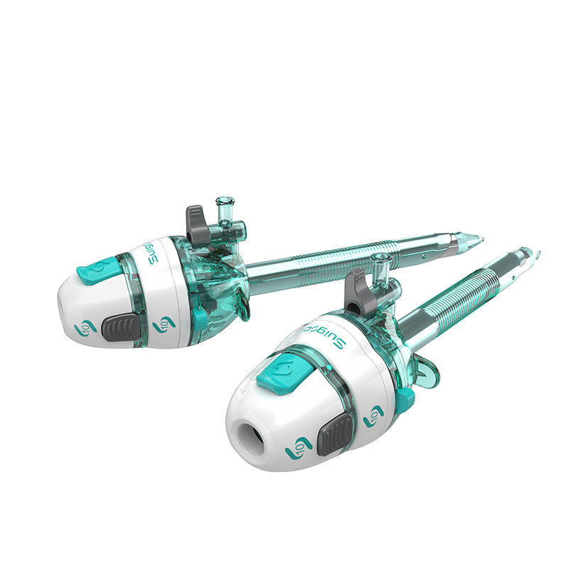 Surgsci Medical Ltd. CE Certifié pointe optique Trocars Laparoscopiques jetables pour les chirurgies Laparoscopiques