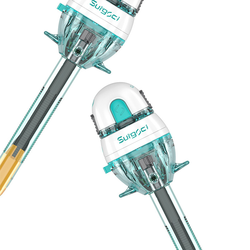 Surgsci CE Marqué 12 mm Trocar à lame Trocar Laparoscopique jetable Pour la salle de chirurgie
