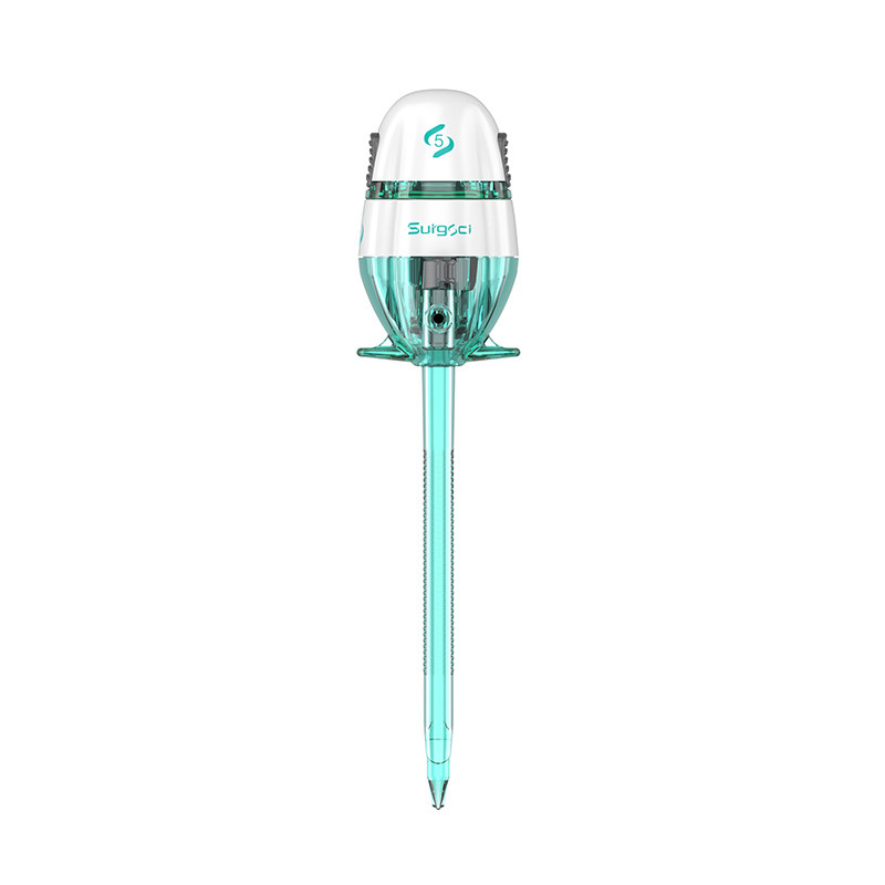Trocart jetable stérile sans lame 5*100mm pour chirurgie thoracique, type Easypass, Surgsci