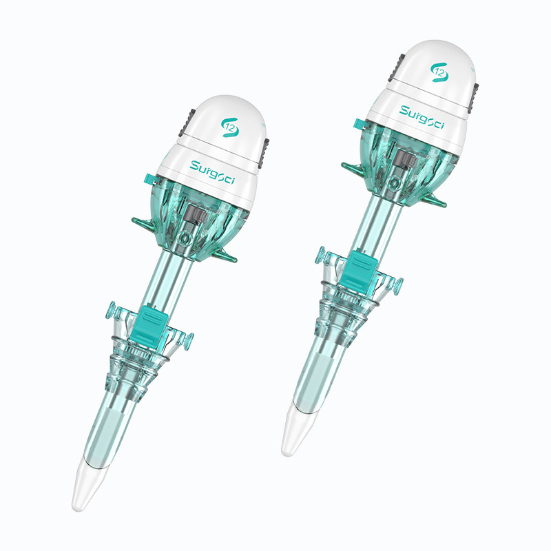 Trocart jetable de type Hasson 12mm certifié CE pour la chirurgie laparoscopique Surgsci Medical