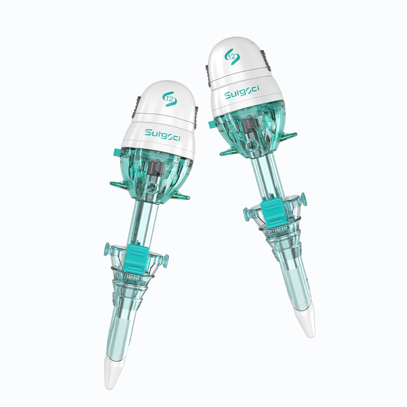 Trocart jetable de type Hasson 12mm certifié CE pour la chirurgie laparoscopique Surgsci Medical