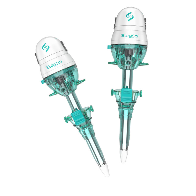 Trocar de type Hasson Laparoscopique jetable de 12 mm et cannule pour chirurgie abdominale